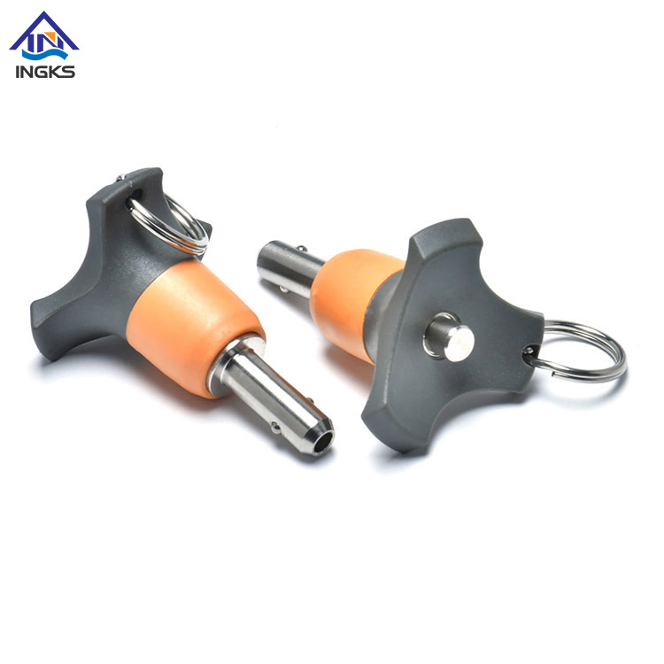 Blumenkopf mit Ringknopfgriff Schnellfreisetzungskugel Stift