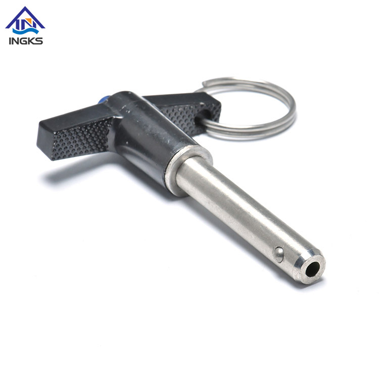 Kopf mit Ringknopfgriff schnelle Rlease -Kugel -Sperrstift