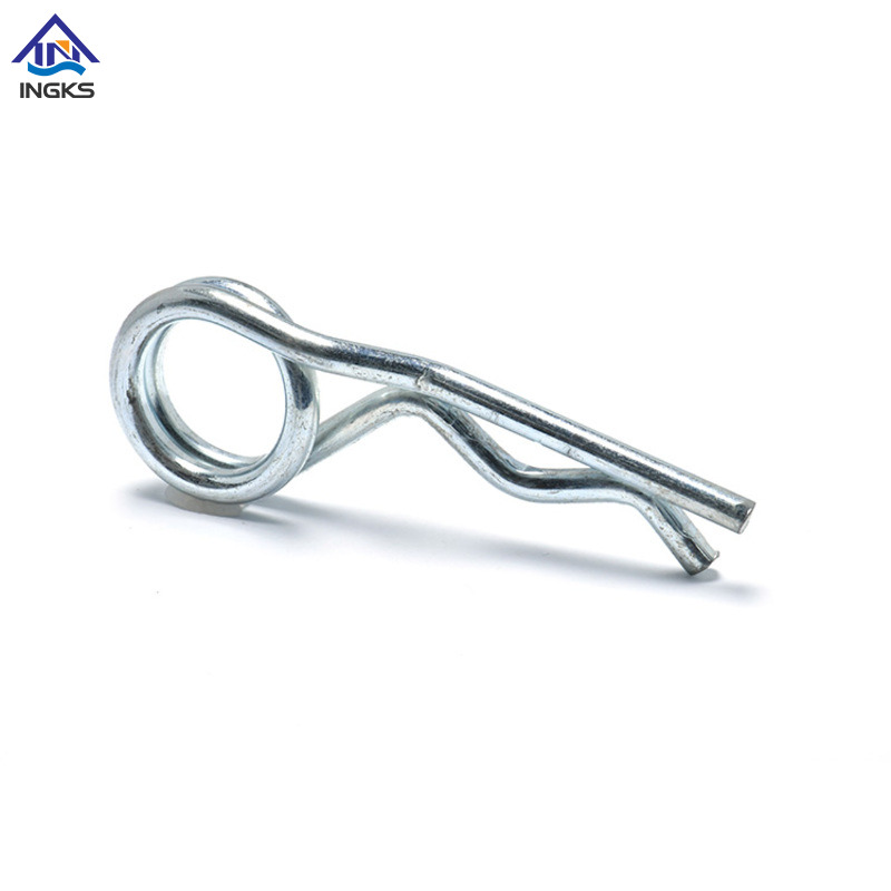 Stahl Doppelspulen schweres Haar Federbeutelstift